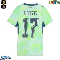 Sveits Ruben Vargas #17 Bortedrakt Dame VM 2026 Kortermet